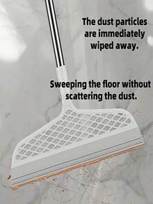 2 piezas Juego de escoba y recogedor: Escoba de alta rentabilidad con cerdas densas y suaves; Juego de recogedor de alta calidad con un diseño talla grande grueso, duradero, anti-pelo, para uso en seco y húmedo, un juego de escoba mágico. Adecuado para sala de estar, cocina, dormitorio, oficina, estudio y otros espacios interiores. Especialmente adecuado para Navidad, Halloween, Acción de Gracias, San Valentín y Día de la Madre. - Multicolor - Ver 4