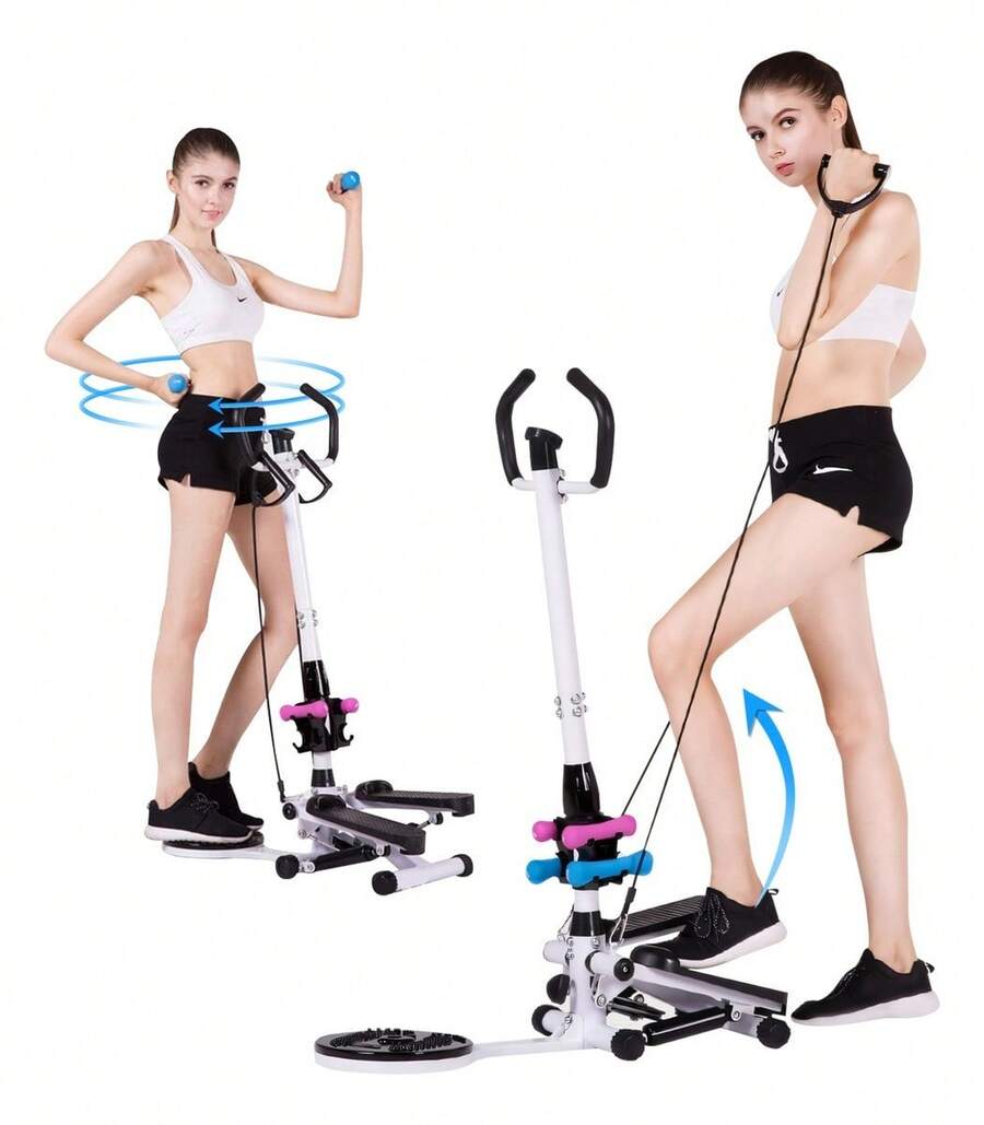 Escaladora Elliptical Trainer Multifunciona Eliptic Gym - Negro - Ver 1