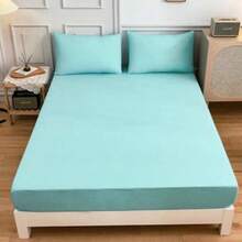 High-Quality Cotton-Polyester Sheet And Pillowcase Set – 220x240 Cm Sheet + 50x70 Cm Envelope Pillowcase – Elastic-Free, Skin-Friendly, Durable & Comfortable – Made In Turkey