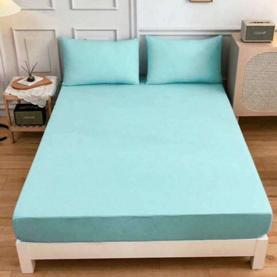 High-Quality Cotton-Polyester Sheet And Pillowcase Set – 220x240 Cm Sheet + 50x70 Cm Envelope Pillowcase – Elastic-Free, Skin-Friendly, Durable & Comfortable – Made In Turkey