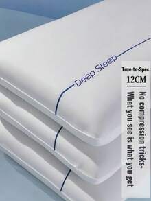 高端云朵慢回弹零压记忆枕 深睡系列 侧睡护颈深睡 顺滑翻身睡姿随你变化 不感温技术 常年保持柔软 8CM和12CM厚度可选