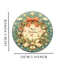 6 buc/set sau 420 buc/70 seturi suporturi pentru băuturi cu imprimeu de reni și clopoței de Crăciun, suporturi rotunde absorbante din cauciuc, cu fund moale din cauciuc gros de 10 cm/2 mm, suport din cauciuc moale, suporturi decorative, potrivite pentru căni, decor pentru masă de bucătărie, decor pentru bucătărie, decor pentru masă