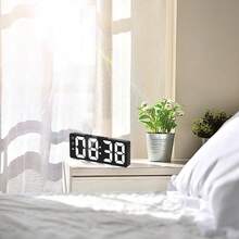 Reloj Despertador Digital con Luminosidad Regulable y Temperatura - 1 - Ver 5