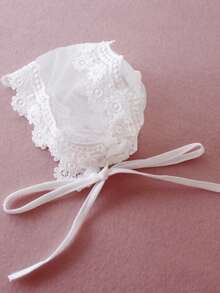 Baby Girls' White Christening Dress, Wedding Flower Girl Dress, Infant 0-2 Years - White - View 8