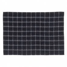 Kit Of 4 Large Geometric Terry Cloth Dishcloths, 100% Cotton, 2 Gray And 2 White - 4 黑色 - 查看 2