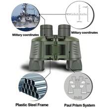 Hochauflösendes, leistungsstarkes Fernglas, tragbares Outdoor-Teleskop für die Jagd, perfekt für Fernbeobachtungen. Perfekt für Sternenbeobachtung, Reisen, Camping, Bergsteigen, Jagen, Konzerte und Sportveranstaltungen. Hochdurchlässige BAK4-Prismen, FMC-beschichtete Linsen, wasserdichtes, beschlagfreies und staubdichtes Design, perfekt für die Beobachtung bei schlechten Lichtverhältnissen in der Nacht. Leistungsstarke, hochauflösende Bilder. Leichtes, langlebiges und ergonomisches Design. Stabiler, rutschfester Griff. Hochfestes ABS-Material für Fall- und Druckfestigkeit. Geeignet für Erwachsene und Kinder. Empfohlenes Profi-Fernglas. Preiswertes Fernglas.