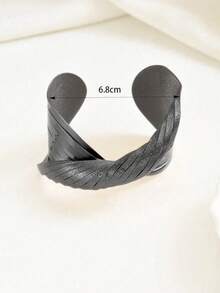 时尚朋克风格性感可调节几何线条环绕手镯，适合日常佩戴、万圣节派对