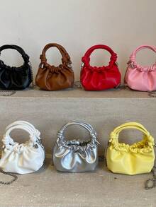 Children's Cross-Body Shoulder Bag, Heart-Shaped Earphone Bag, Fashion Bag, Mini Coin Purse, One-Piece