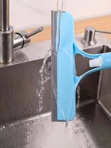 Dụng cụ vệ sinh kính đa năng 3 trong 1 có vòi phun, nhựa Polypropylene (PP), dùng cho phòng tắm, nhà bếp, phòng khách, phòng ngủ, nhà vệ sinh - Dụng cụ cạo gương và cửa sổ hiệu quả - Nhiều màu - Xem 12