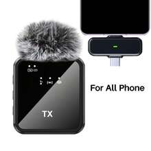 Wireless Lavalier Microphone, Rechargeable Microphone, Plug And Play Wireless Microphone, Compatible With IPhone And Android Phones, Clip-On Microphone, Suitable For Video Recording, Teaching, Interviews, Podcasts, Etc. 300mAh, 1.11Wh - Black - View 19