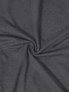 Women's Cute Bear Graphic Print Long Sleeve T-Shirt - Soft Round Neck Casual Top For Spring/Summer, Machine Washable Vacation & Streetwear, White, Spring Fashion, Playful Design, Durable Clothing, Print Shirt, Womenchristmas Outfit Women Long Sleeve Tops Winter Clothes For Women - Xám - Xem 5