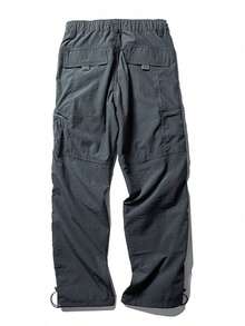 Tactical Pants For Men's Outdoor Waterproof Multi Bag Assault Pants, Durable Work Pants - Grey - View 4