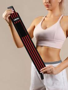 VBOSI 1 pieza Muñequera elástica ajustable unisex, adecuada para levantamiento de pesas, baloncesto, gimnasio y otros deportes - Multicolor - Ver 8