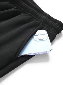 2025 thermisch gefütterte lässige Jogginghose für Herren, verdickte Sporthosen, Herbst/Winter, Fleece