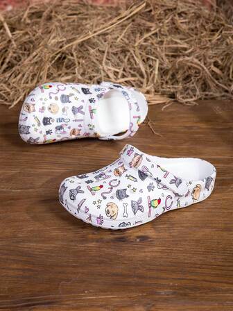 Nouvelles chaussures de jardin pour femmes, mules plates ajustables, sandales de chambre/voyage/plage, mules à bout fermé