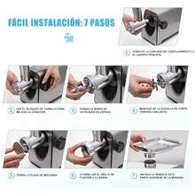 Picadora de Carne Automática Completa., Picadora de Carne Eléctrica, con 1 Bandeja de Picadora, 3 Placas de Corte, Empujador de Salchichas, Empujador de Alimentos, Consejos de Mezcla y Picado y Kit Kubbe, Potentes Picadoras de Acero Inoxidable para Cocina - Plateado - Ver 5