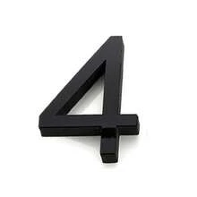 现代 3D 亚克力镜面门牌号 - 自粘式、壁挂式、贴纸式阿拉伯数字 - 适用于家庭、街道、公寓、办公室、酒店房间和邮箱地址牌的装饰艺术贴花 - 无需电池，非电动塑料材料