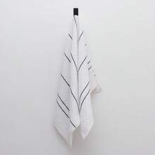 Kit Of 4 Large Geometric Terry Cloth Dishcloths, 100% Cotton, 2 Gray And 2 White - 4 Hỗn hợp - Xem 3
