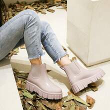 Rain Boots & Rain Boot Covers - Apricot - View 2