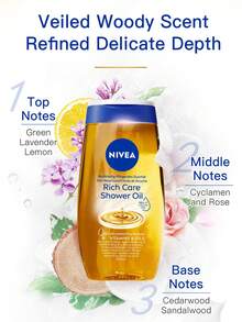 NIVEA Body Bath Oil, Sun Protection, Cleaning, Shower Gel, Moisturizing