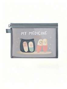 Outdoor Travel Offices Carry Small-Capacity First-Aid Kits Mesh Bag, Portable Medicine, First-Aid Kits And Pill Packaging Containers, With Pills, Nurse Letter, Medication, Travel Pill Organizer, Aid Kit Bag, Perfect Health Gift, Makeup Bag, Cosmetic Bag, Travel Toiletry Bag, Daughter Gift, Make Up Pouch, Makeup Bag Gift For Make Up Organizer,Christmas Gifts,Pouch,Travel,Gifts For Women,Women's Necessaire,Travel Essential,Pouch,Clutch / Small Handbag,Necessaire,Makeup Organizer,Makeup Organize,Pouch,Brush Holder,Mini Pouch,Large Capacity Pouch