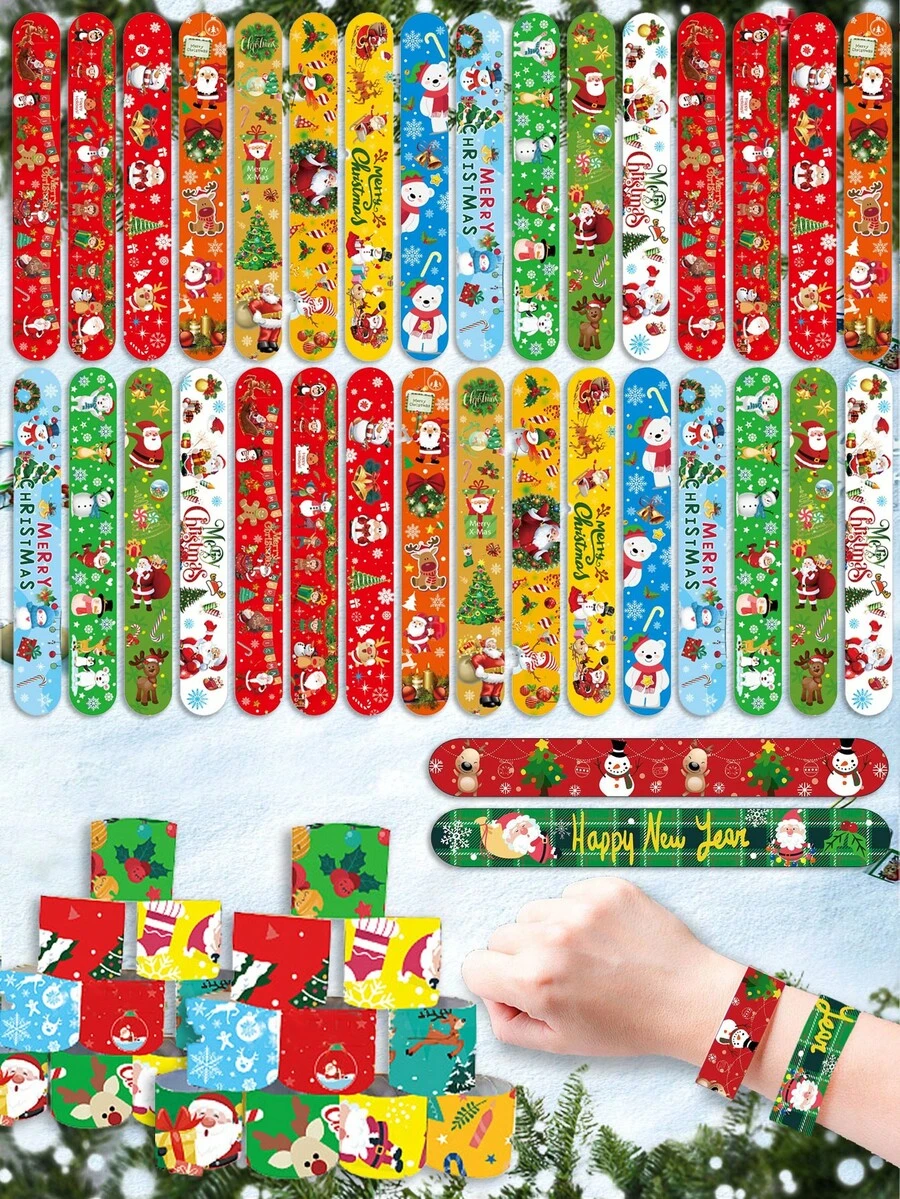 12 pulseras intermitentes, pulseras LED reutilizables de acrílico colorido para Halloween, Navidad, concierto, bodas, decoración de fiesta, juguete | en línea
