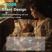 1 Piece, 180ml Wearable Electric Breast Pump, Three Modes: Lactation Mode, Massage Mode, Pumping Mode, Each Mode Has 9 Adjustable Settings, Low Noise, Anti-Spill Design