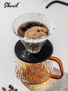 shoxil 1件套咖啡壶套装，包括咖啡壶、手冲咖啡壶、滴滤咖啡套装和咖啡配件。 - Coffee Tool - 查看 5