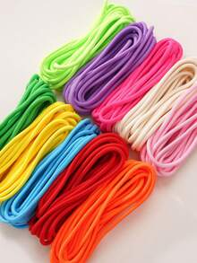 beadia Dây thừng bện polyester dày 5mm, dài 5m, màu trơn, thích hợp cho các sản phẩm thủ công đan lát và các dự án DIY - Có nhiều màu sắc để lựa chọn: đen, xanh dương, đỏ, hồng, xanh lá cây, trắng, vàng, xanh nhạt, cam và nhiều màu khác - Tuyệt vời để làm dây đeo điện thoại, các dự án DIY, cắm trại ngoài trời, dây dắt thú cưng và nhiều hơn nữa - Bền và đa năng. - Màu đặc - Xem 5