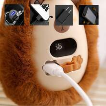 迷你毛绒宠物可重复使用暖手宝，可充电便携式口袋暖手宝，快速加热，三档可调，户外暖手宝，冬季必备配件，万圣节圣诞节礼物，圣诞礼物，暖手宝，男士礼物，圣诞袜填充物，可充电暖手宝，春夏精选，伴娘礼物，房间，卧室装饰，海滩，旅行，男士，女士，度假可爱小物，母亲节礼物，卧室装饰，花园，厨房装饰，夏季，海滩，旅行必备，房间装饰，软萌，毕业，情人节，巴西情人节，6月12日情人节，圣约翰节，六月节日，爱情礼物，情侣礼物，浪漫礼物，周年纪念礼物，送给男朋友的礼物，送给女朋友的礼物，礼物，珠宝，巴西六月节日、六月庆典、圣约翰节、圣彼得节、圣安东尼节、巴西六月庆典 - 彩色 - 查看 5