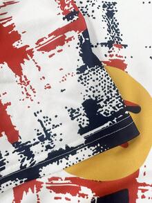 Barcelona Style Men's Football Sweatshirt & Crew Neck Comfortable Sports Top, Suitable For Football Match, Training, Casual And Holiday Wear, Great Gift