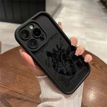 Funda de teléfono médica con modelo cardiovascular creativo compatible con  17 15 Pro Max 11 12 13 14 16 Pro XR 7 8 Plus, funda anti-caída, compatible con funda de  17, funda de  17 Pro, funda de  17 Pro Max - Rosa roja F1118 - Ver 6