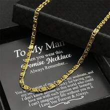 Hot Fashion Paperclip Shape Link Chain Necklace For Women Men Stainless Steel Gold Color Creative Hip Hop Choker Jewelry Gift