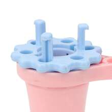 Máquina de tejer manual, telar de cuerda de doble cabezal, agujas de tejer para hilos, herramientas de costura y manualidades DIY, adecuadas para principiantes en costura y artesanos avanzados