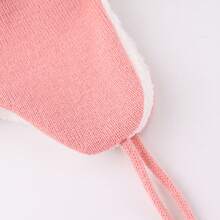 Baby Winter Hat With Earfalp Toddler Girls Boys Bear Ears Beanie Kids Warm Thermal Lined Knit Hat - Bear Ears-lei Feng Hat - View 7