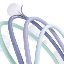 A866 Apple MFi Certified Bending-Resistant Charging Cable, Durable And Break-Proof, Does Not Damage The Battery, Fast Charging Cable, Blue - Blue - View 2