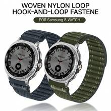 Correa de nailon compatible con Samsung Galaxy Watch Ultra de 47 mm, brazalete de bucle deportivo sin espacios compatible con SAMSUNG ULTRA Galaxy Ultra, ajuste rápido para Galaxy Watch 8/8 Classic - Para reloj 7 Ultra 47mm - Ver 12