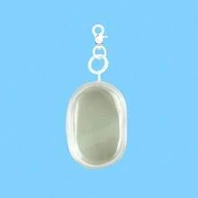 Portable Transparent Charging Storage Bag With Zipper Multifunctional Headphone Travel Accessories With Keychain - trắng - Xem 10