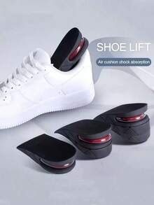 2 Stücke unisex Höhenerhöhende abnehmbare Polster Einlegesohle, PVC Höhenerhöhende Einlegesohle, unsichtbare Sport Höhenerhöhende Einlegesohle, bequeme Polster Höhenerhöhende Einlegesohle für Herren und Damen, unsichtbare Luftpolster Einlegesohle, super weiche Höhenerhöhende Isolations Einlegesohle, Galentines, Welpe, Karneval, Schuhe, Frühling Sommer Auswahl, Brautjungferngeschenke, Zimmer, Schlafzimmer Dekoration, Schlafzimmer Dekoration, Strand, Reise, für Herren, für Damen, Urlaub - Verschiedenfarbig - Übersicht 6