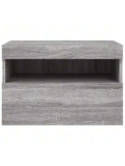 VidaXL TV Wand Unit LED Lighting 60x30x40 Cm Grijs Sonoma view 9