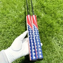 1pc Golf Putting Golf Club With Fun Two Person Pattern, 32 33 34 35 36 Inches, Hood Golf Club - Increases Ball Speed And Accuracy, Weight Detachable, Equipped With 4 Fun Golf Balls