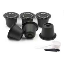 Three Hearts Reusable Coffee Capsule - màu đen - Xem 3