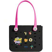 CSjihua 2026 New Extra Large Capacity Multi-Size EVA Beach Bag, Rubber Tote Bag, Travel Bag - Easy To Store, Easy To Clean, Sturdy And Durable | Perfect For Shopping, Travel, Parties And Outdoor Activities | Great For The Beach, Holiday Trips, Or As A New Year's Gift For Family - 彩色 - 查看 28