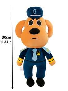 1个30厘米/11.81英寸毛绒拉布拉多警长宝宝玩偶，可爱卡通安抚玩偶，儿童睡眠礼物，批发毛绒玩偶，生日礼物，可爱女孩抱枕，警长男孩布偶，狗狗毛绒玩偶，儿童节礼物 - 彩色 - 查看 6