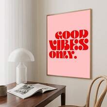 1/3Pcs Tối giản Đen Trắng Trích dẫn động lực Poster và In Tranh Canvas Chữ Good Vibes Chỉ Nghệ thuật treo tường Trang trí nhà hiện đại Khung tùy chọn - Không khung - Xem 7