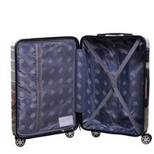 Vali Unisex màu Graffiti mới, chất liệu PC, có hộp đựng mật khẩu đã kiểm tra - ngọn hải đăng - Xem 4