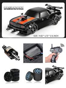 比例遥控汽车 公路电动高速汽车 赛车漂移 4WD 遥控汽车 - One Battery - 查看 7