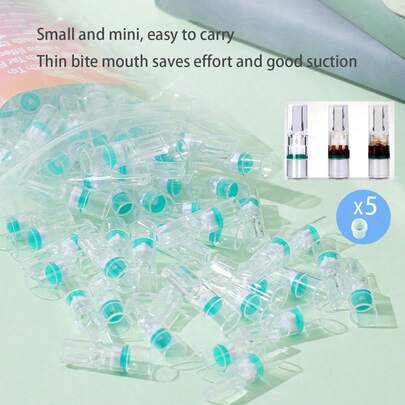 100/200/300pcs Disposable Cigarette Filters, Unisex Coarse & Fine Dual-Use Cigarette Filters, Triple Cigarette Filters, One-Time Use Cigarette Filters For Smoking Men & Women