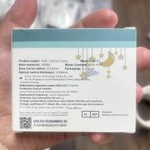 Haute Couture graue Kontaktlinsen mit kleinem Durchmesser für Kurzsichtigkeit, natürliche farbige Kontaktlinsen 2 Stücke, Sommergeschenk für Mädchen, Augen Make-up, Jahresschönheit, Halloween Kostüm Cosplay