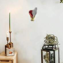 Molde de silicona con forma de corazón, con forma de ala de corazón para sostener en la mano, regalo del Día de San Valentín para mamá, hija, amante, decoración del hogar DIY de moda, decoración de pared